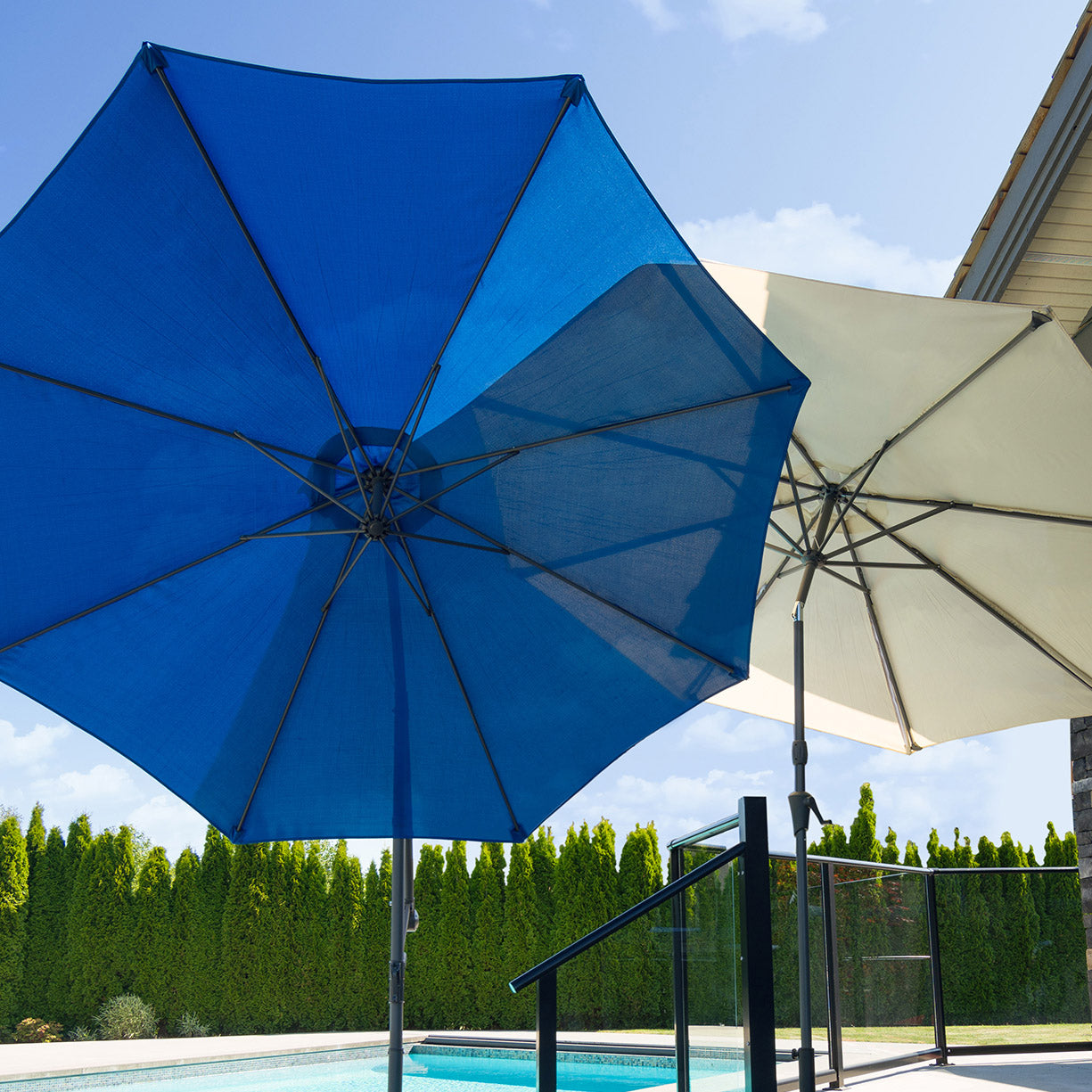 colored patio umbrella lights AMZSTAR Solar Patio Umbrella Light with 8 Lighting Modes and Remote Control  Cordless LED Umbrella Table Light Outdoor Lighting Beach Tent Garden  Camping Party Decoration (Multicolor)