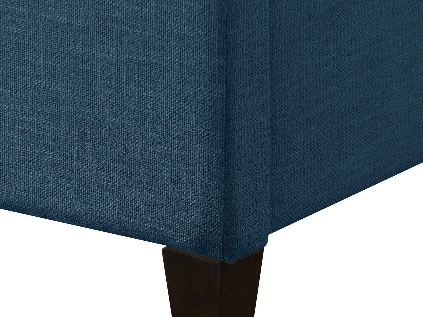 navy blue Channel Tufted Queen Bed Rosewell Collection detail image by CorLiving#color_navy-blue