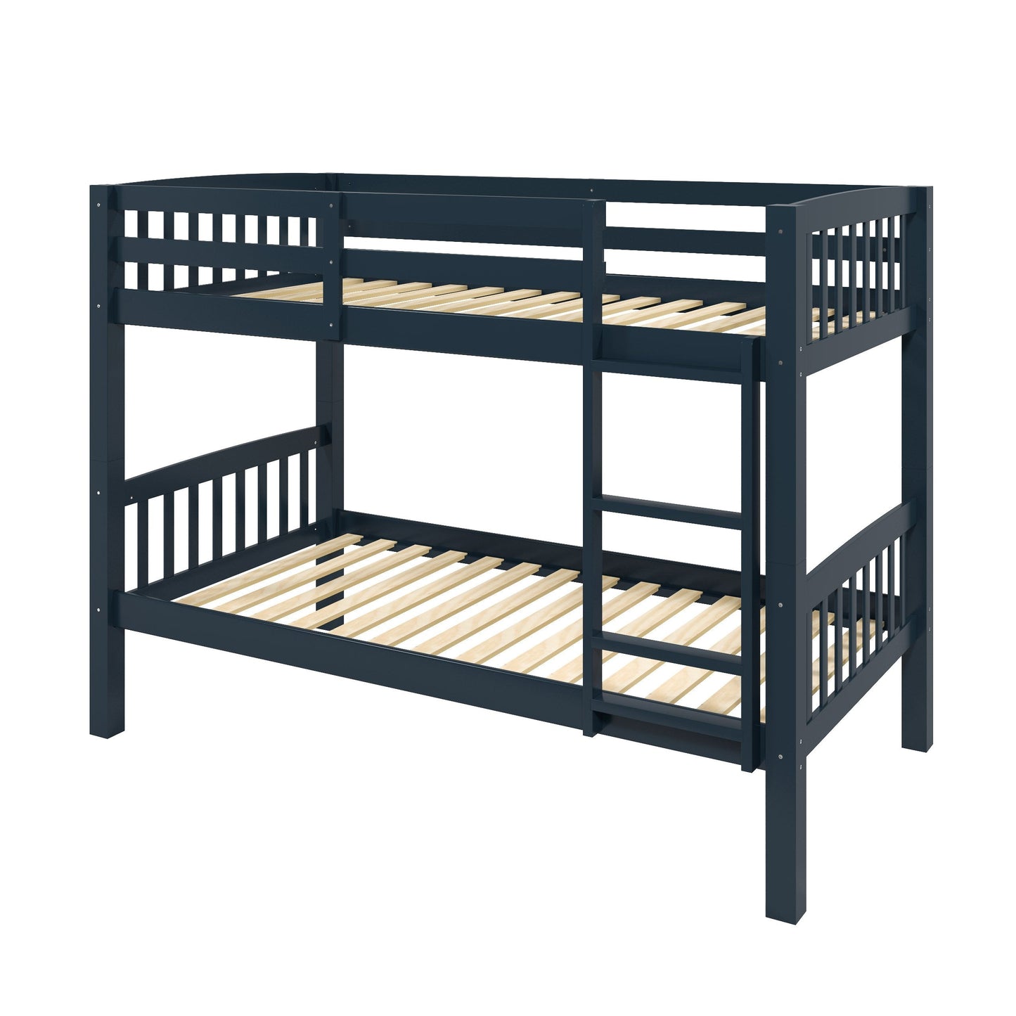 navy blue Wooden Bunk Bed Dakota Collection product image by CorLiving#color_navy-blue