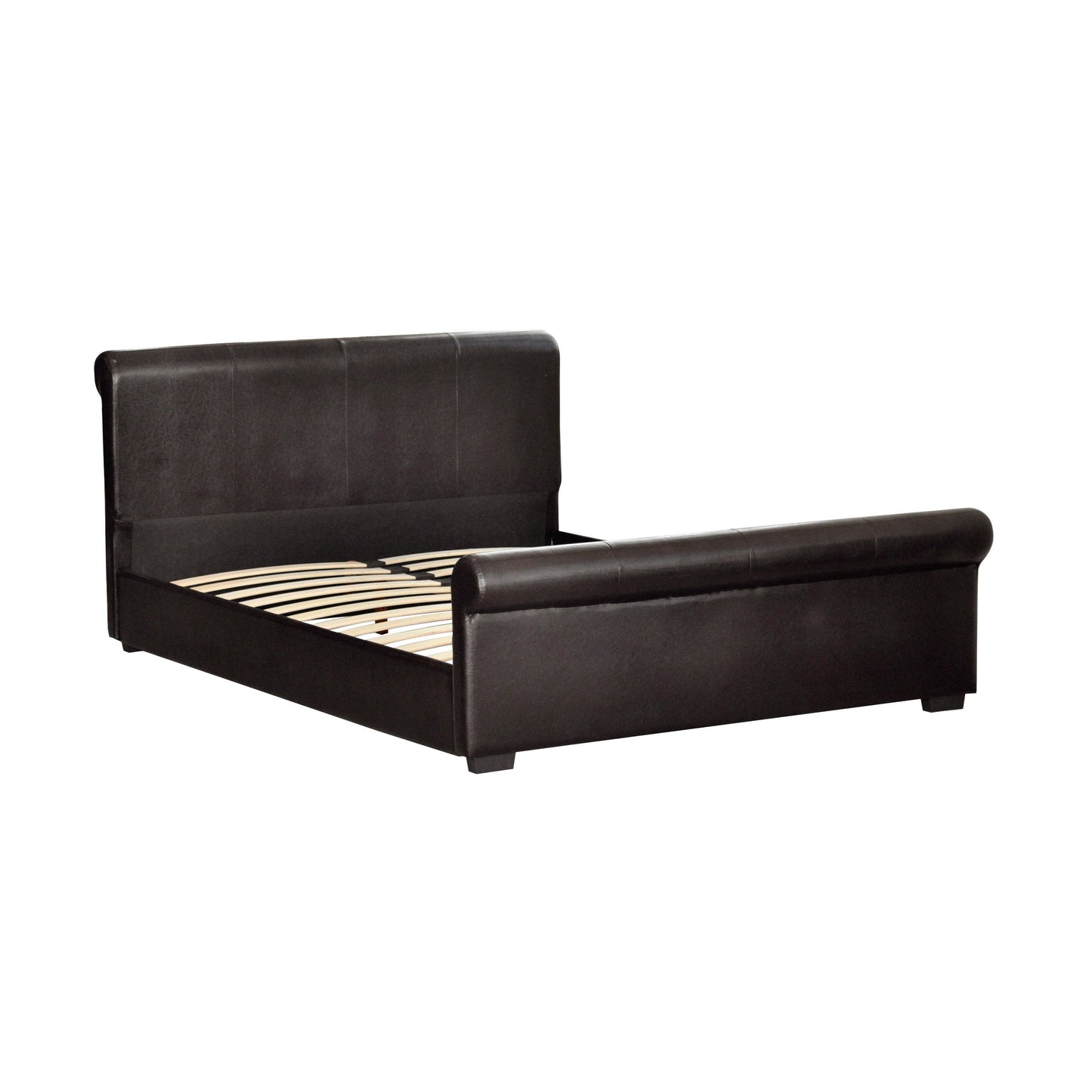 black Double / Full Bed San Antonio Collection product image by CorLiving#color_black