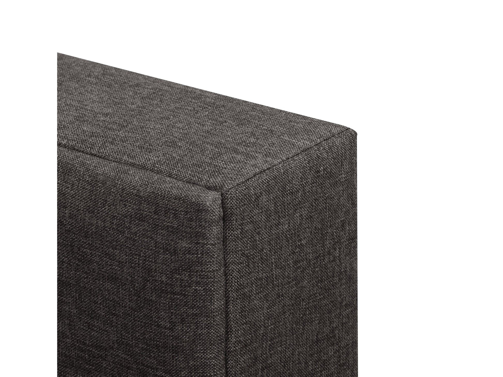 dark grey Upholstered Double / Full Bed Bellevue Collection detail image by CorLiving#color_bellevue-dark-grey