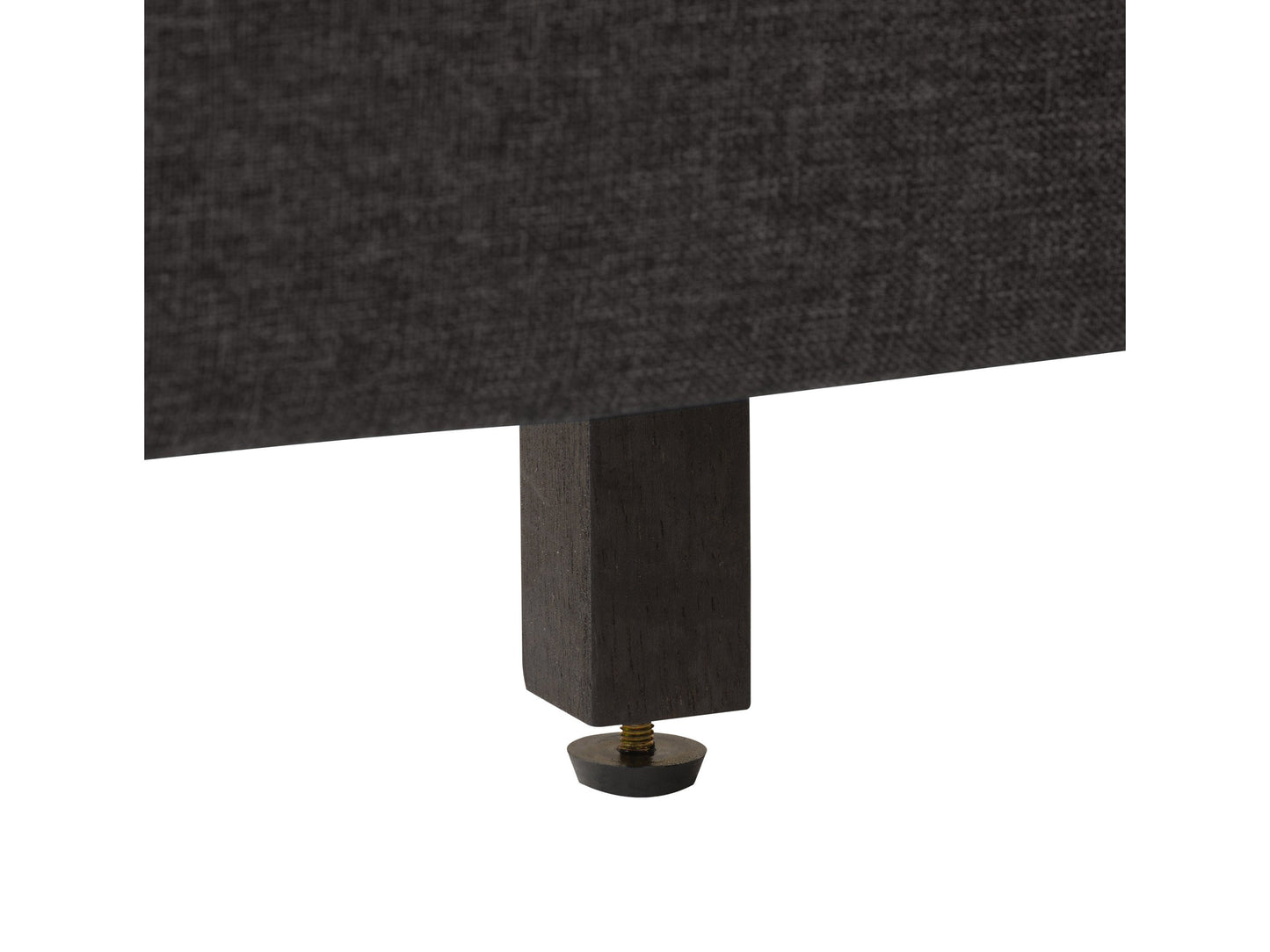 dark grey Upholstered Queen Bed Bellevue Collection detail image by CorLiving#color_bellevue-dark-grey