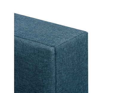 ocean blue Upholstered Twin / Single Bed Bellevue Collection detail image by CorLiving#color_bellevue-ocean-blue
