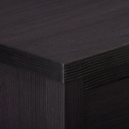 black 5 Drawer Dresser Boston Collection detail image by CorLiving#color_black