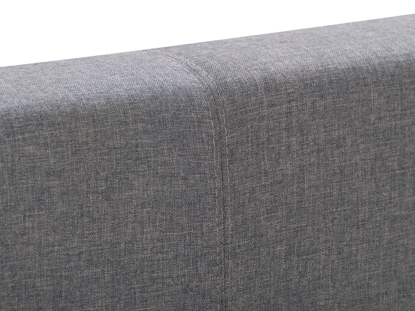 grey Contemporary Double / Full Bed Juniper Collection detail image by CorLiving#color_juniper-grey