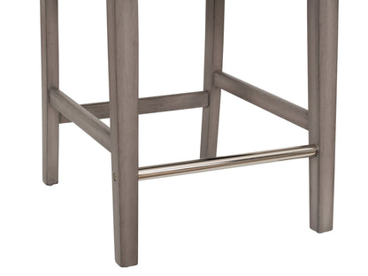 beige Wood Bar Stool Counter Height Leila Collection detail image by CorLiving#color_beige
