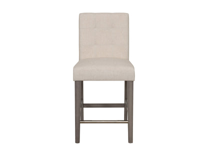 beige Wood Bar Stool Counter Height Leila Collection product image by CorLiving#color_beige