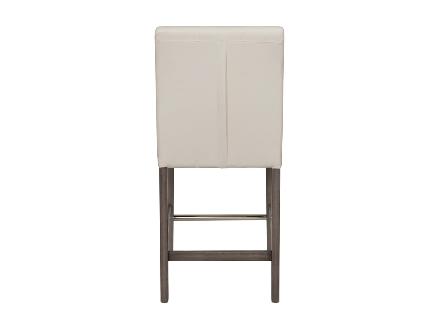 white Wood Bar Stool Counter Height Leila Collection product image by CorLiving#color_white