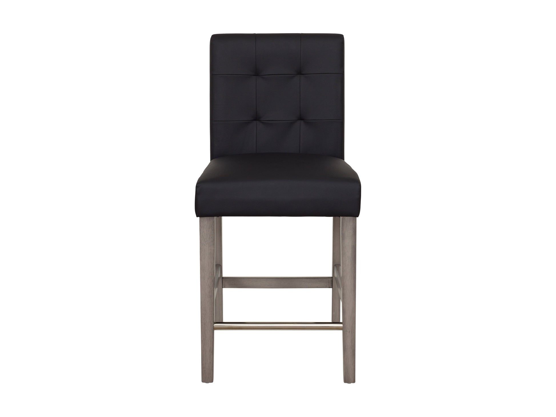graphite black Wood Bar Stool Counter Height Leila Collection product image by CorLiving#color_graphite-black