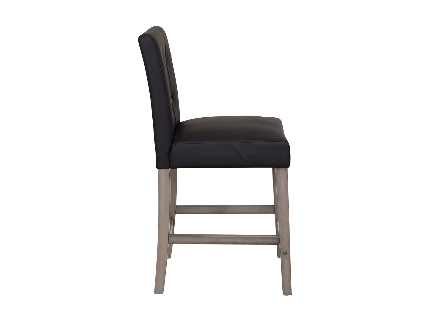 graphite black Wood Bar Stool Counter Height Leila Collection product image by CorLiving#color_graphite-black