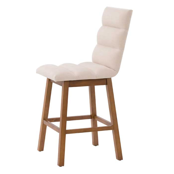 beige and brown Wood Bar Stools Set of 2 Lilibet Collection product image by CorLiving#color_dpt-beige