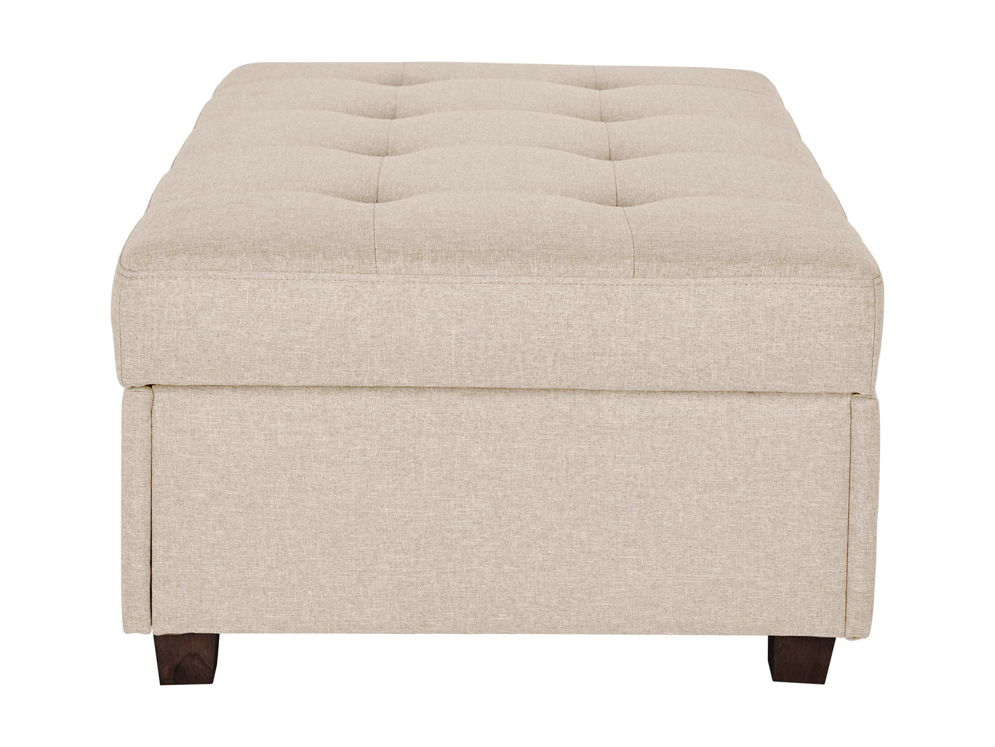 beige Large Storage Ottoman  Collection product image by CorLiving#color_aubin-beige