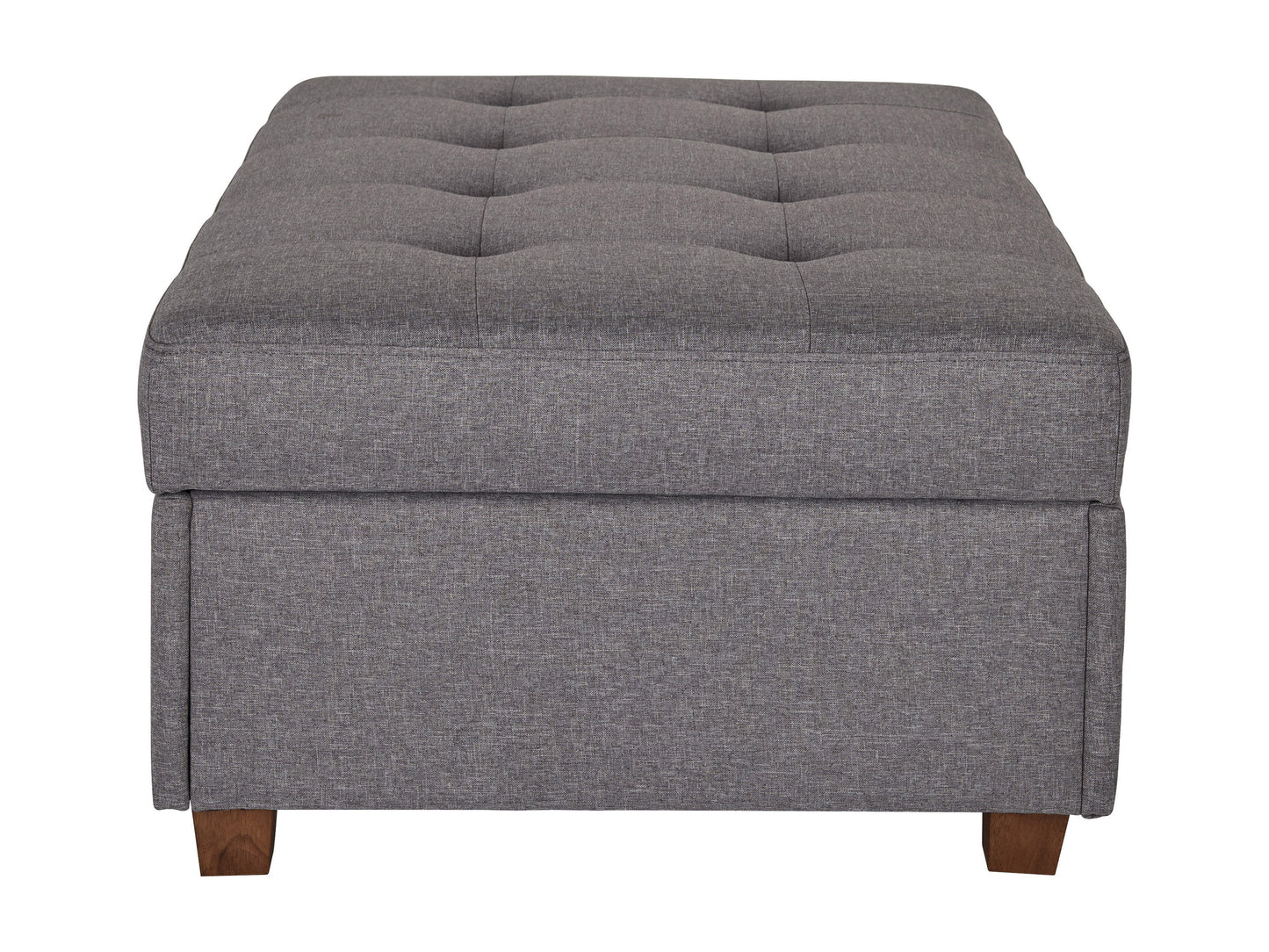 grey Large Storage Ottoman  Collection product image by CorLiving#color_aubin-light-grey