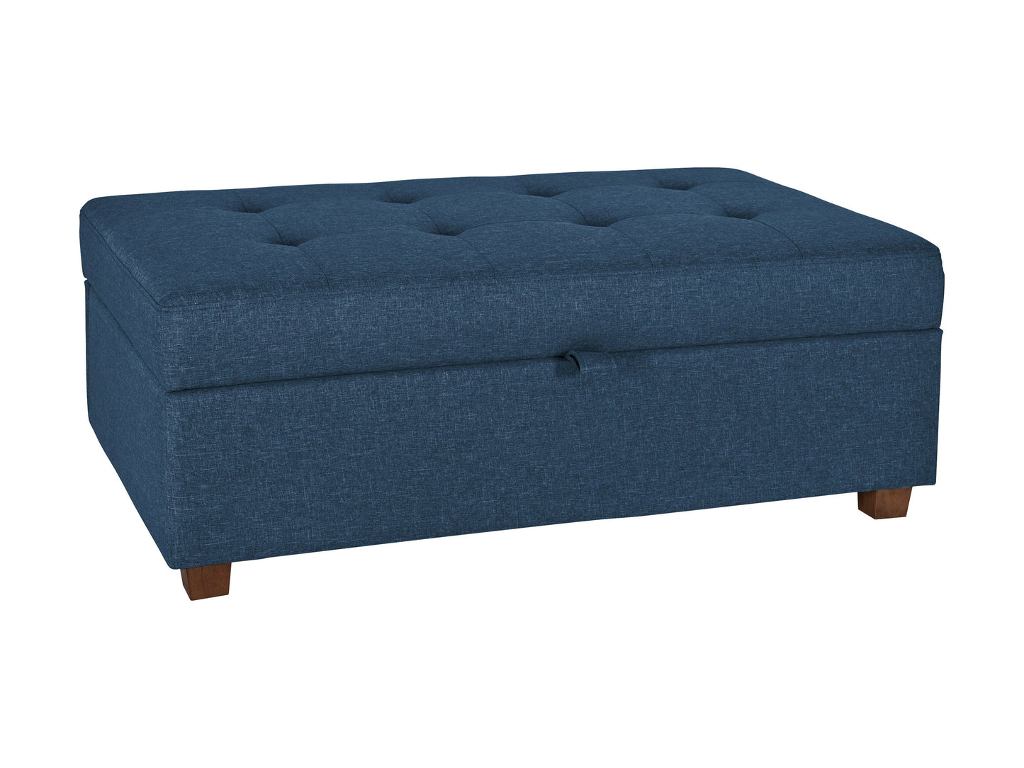 blue Large Storage Ottoman  Collection product image by CorLiving#color_aubin-prussian-blue