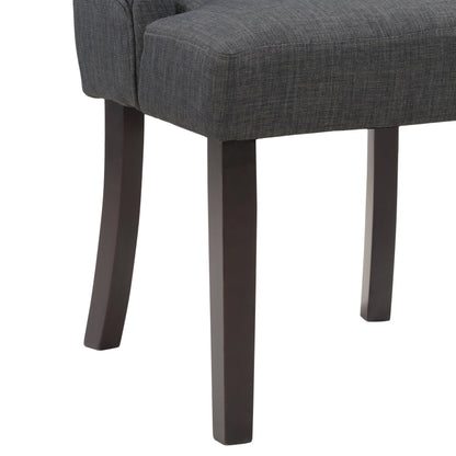 dark grey Accent Chairs Set of 2 Antonio Collection detail image by CorLiving#color_dark-grey