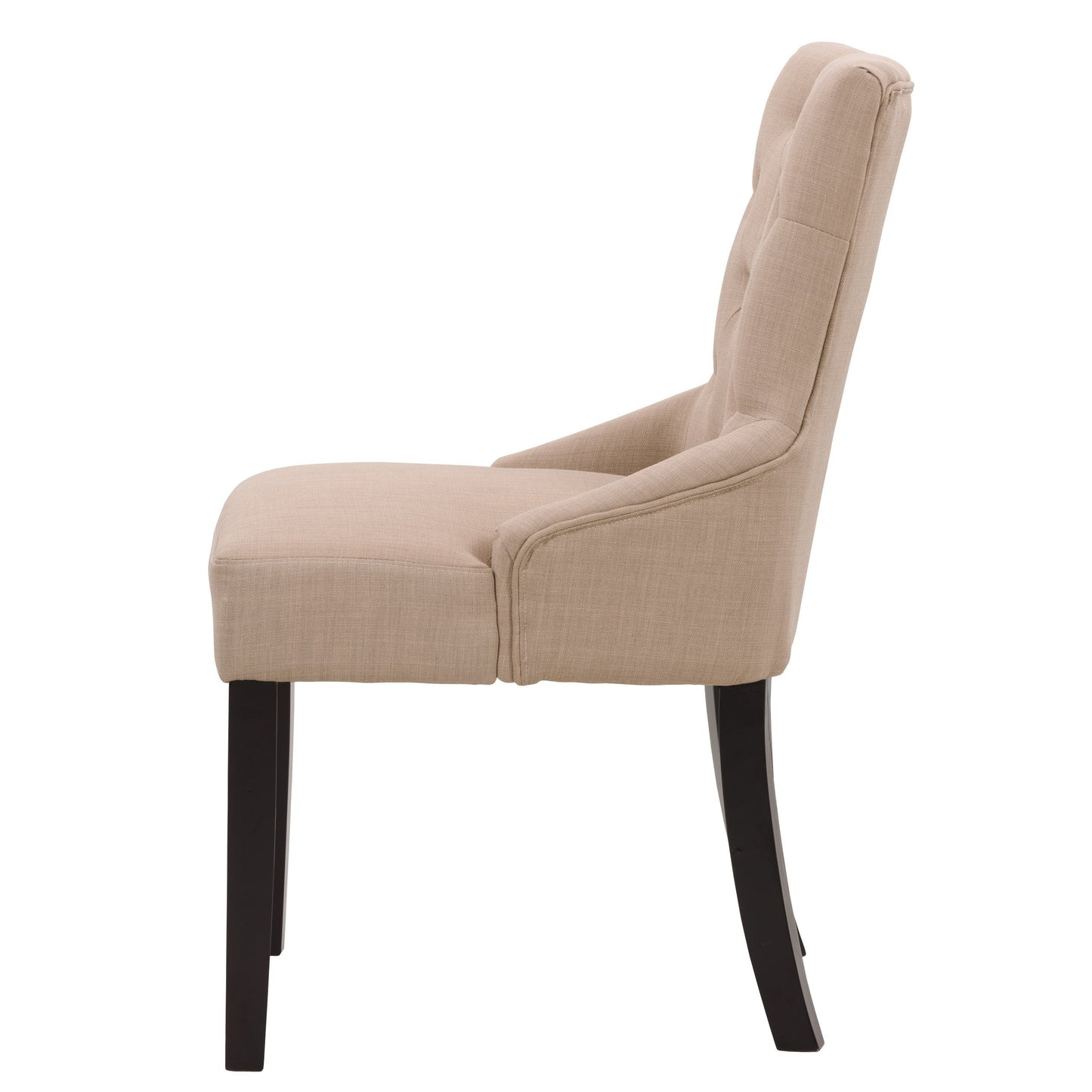 beige Accent Chairs Set of 2 Antonio Collection product image by CorLiving#color_beige