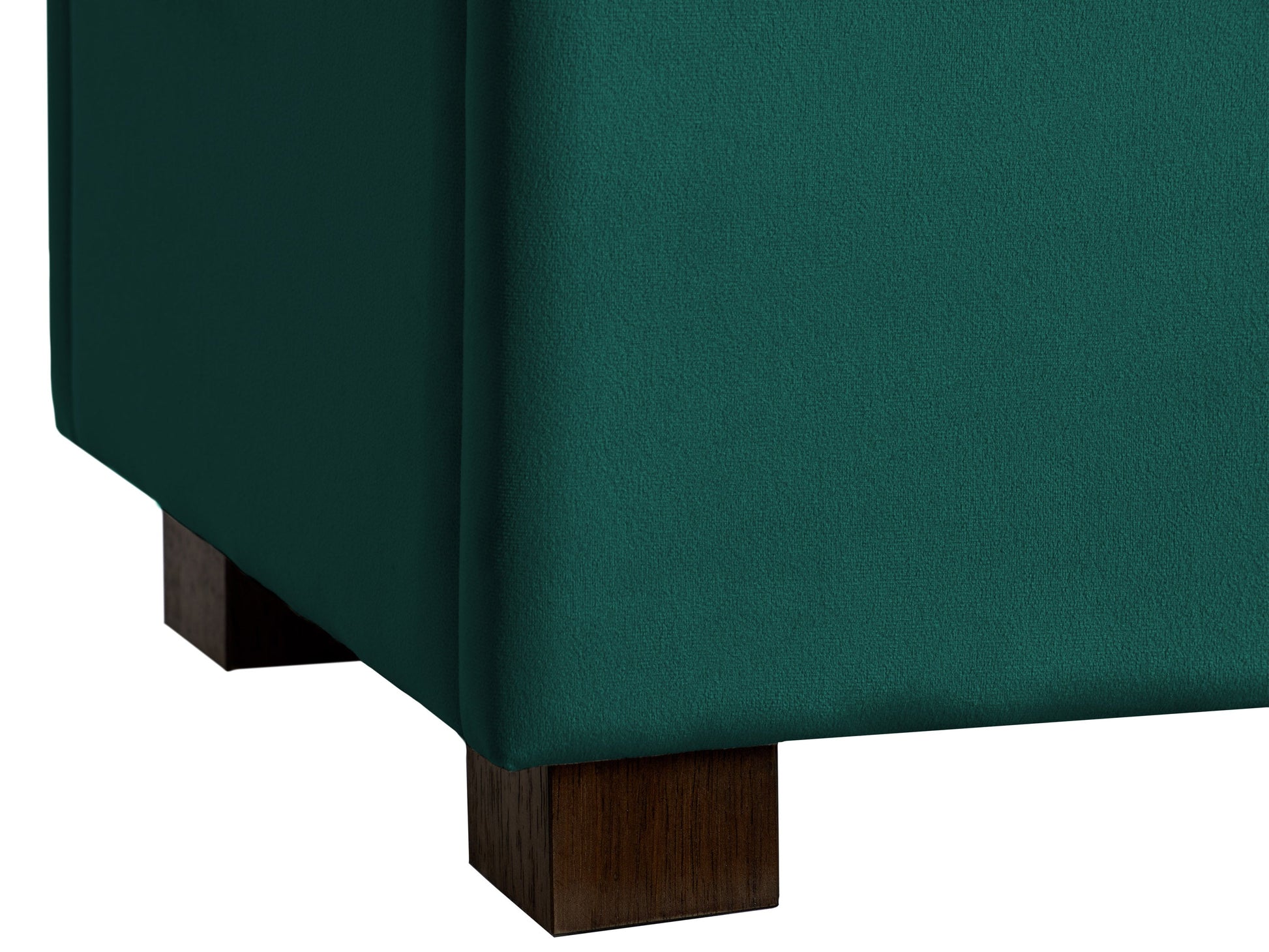 green Velvet Ottoman with Storage Asha Collection detail image by CorLiving#color_asha-green