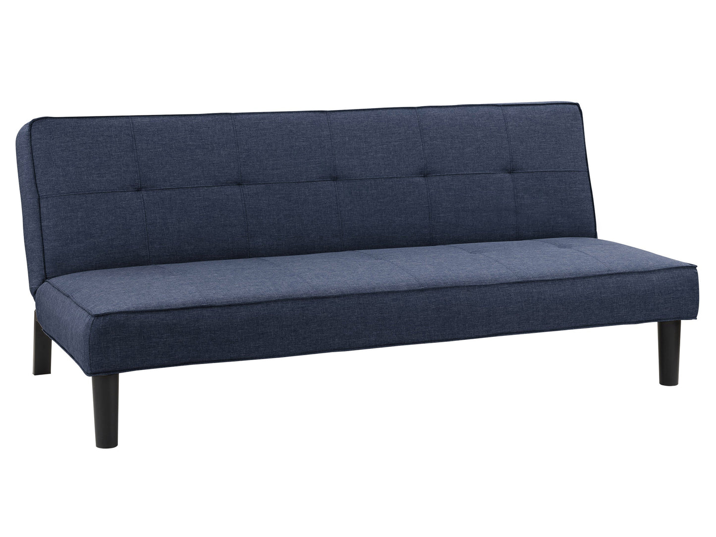 navy blue Convertible Futon Sofa Bed Yorkton collection product image by CorLiving#color_navy-blue
