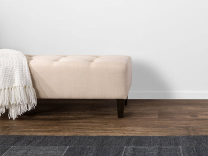 cream Accent Bench Raya Collection lifestyle scene by CorLiving#color_raya-cream