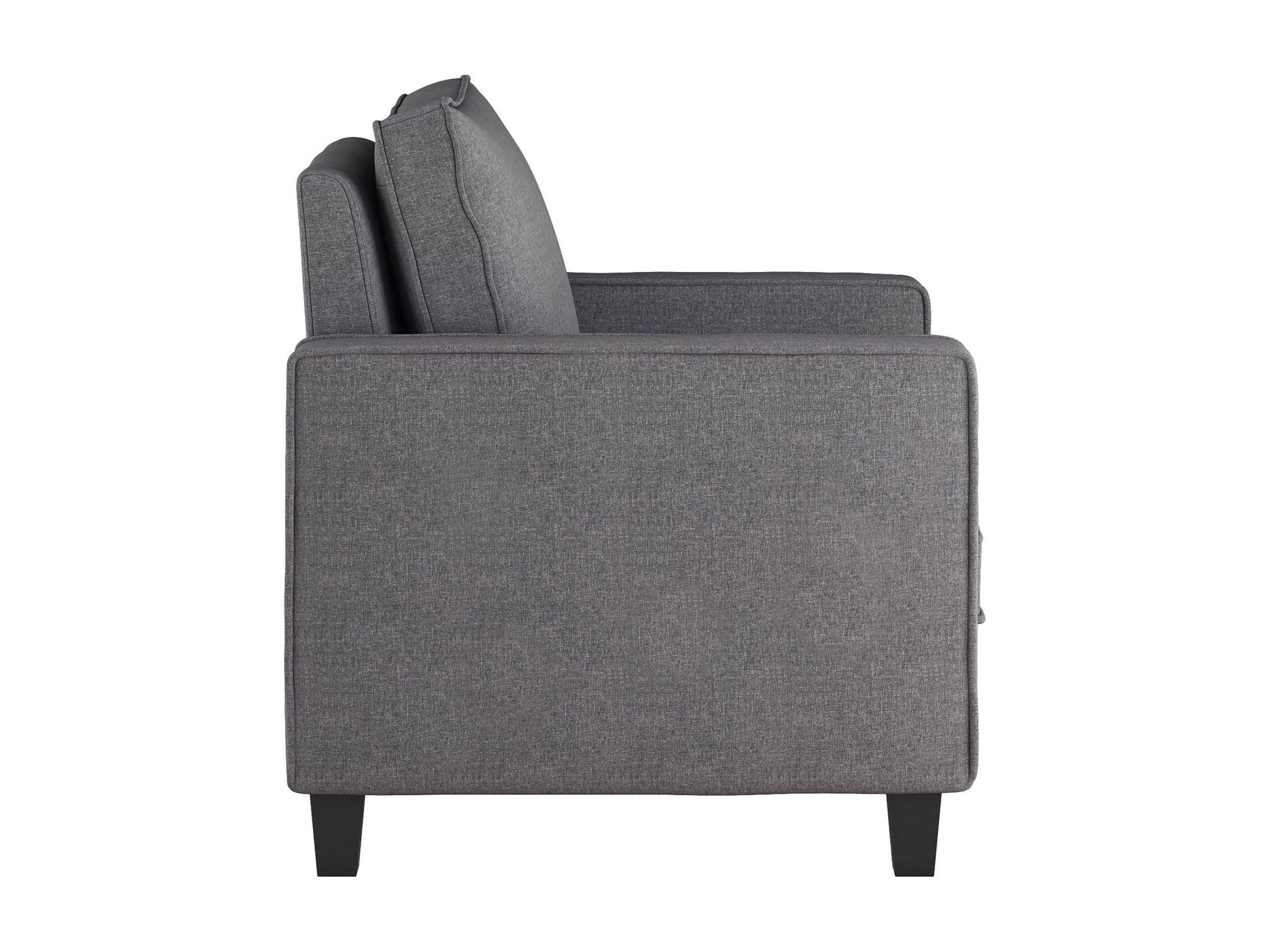 grey Mid-Century Modern Armchair Georgia Collection product image by CorLiving#color_georgia-grey