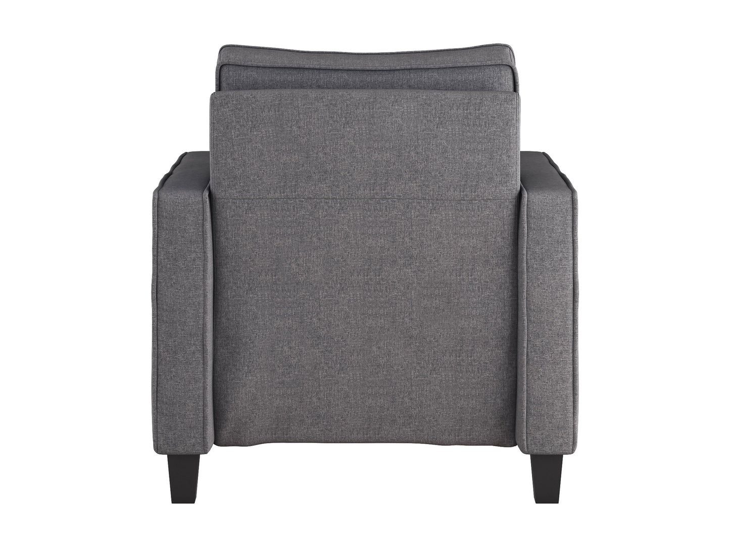 grey Mid-Century Modern Armchair Georgia Collection product image by CorLiving#color_georgia-grey