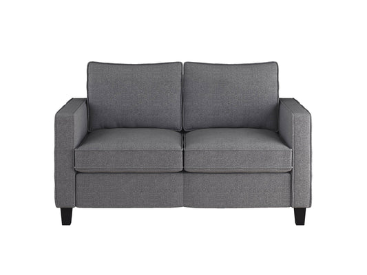 grey 2 Seater Sofa Loveseat Georgia Collection product image by CorLiving#color_georgia-grey