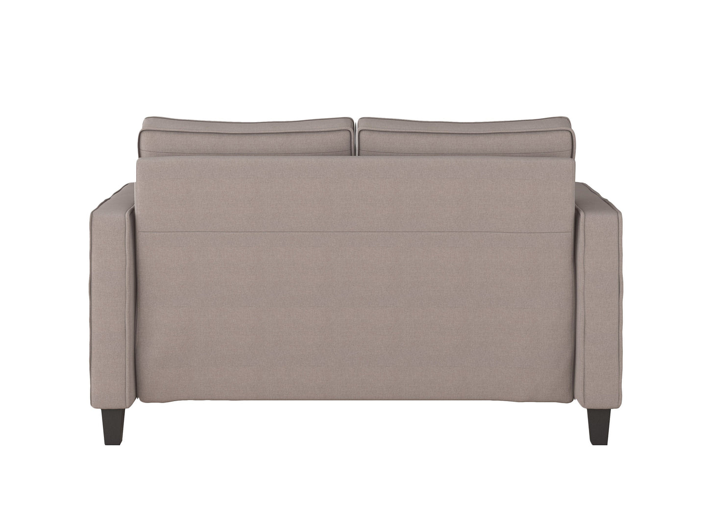 taupe 2 Seater Sofa Loveseat Georgia Collection product image by CorLiving#color_georgia-taupe