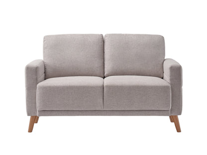 light grey 2 Seat Sofa Loveseat Clara collection product image by CorLiving#color_clara-light-grey