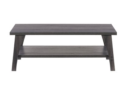 dark grey Two Tier Coffee Table Hollywood Collection product image by CorLiving#color_dark-grey