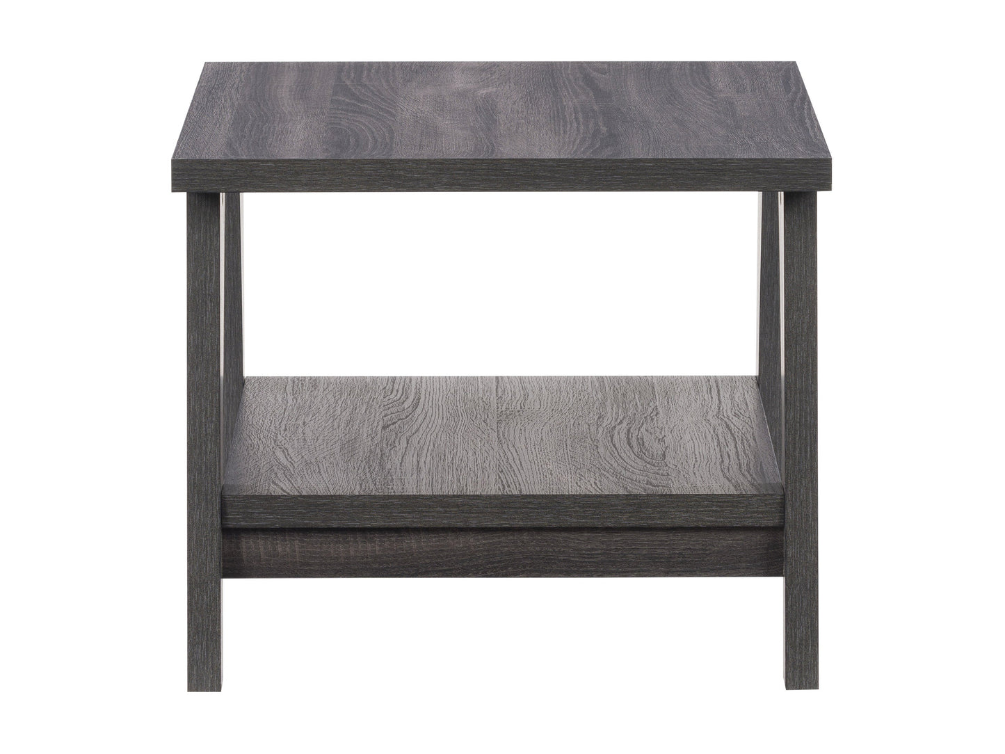 dark grey Square End Table Hollywood Collection product image by CorLiving#color_dark-grey