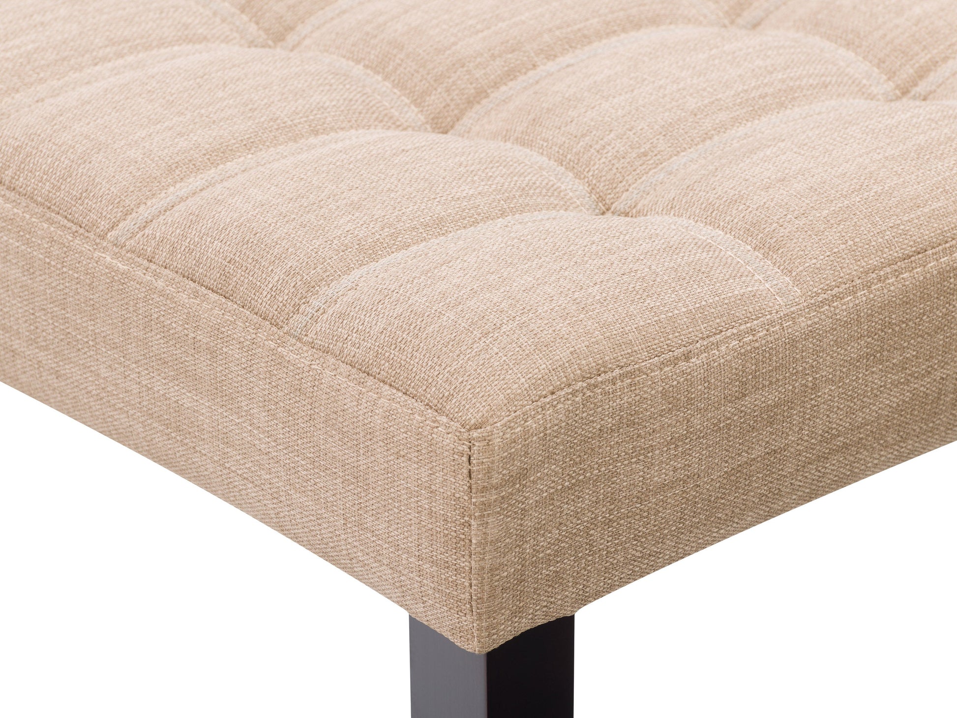beige Accent Bench California Collection detail image by CorLiving#color_california-beige