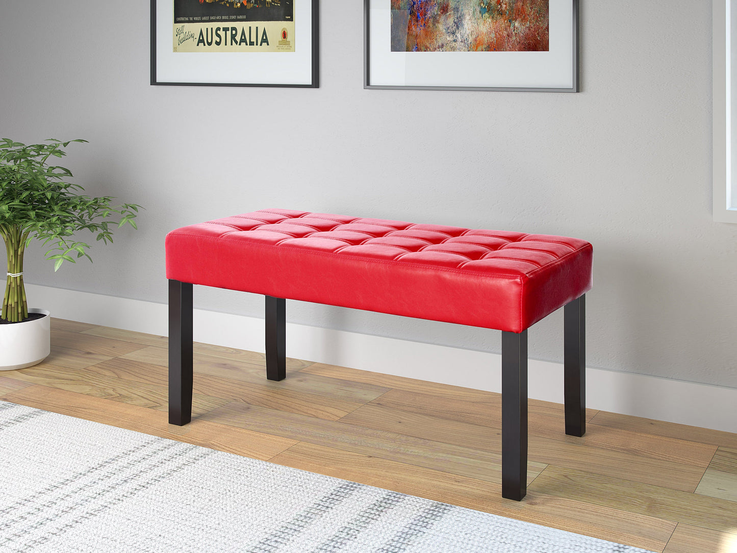 Red Bench California Collection lifestyle scene by CorLiving#color_california-red