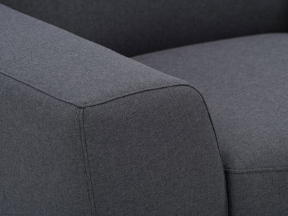 dark grey Accent Chair London Collection detail image by Corliving#color_london-dark-grey