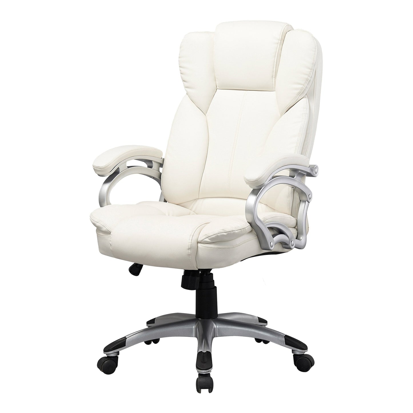 antique white Executive Office Chair Leon Collection product image by CorLiving#color_antique-white