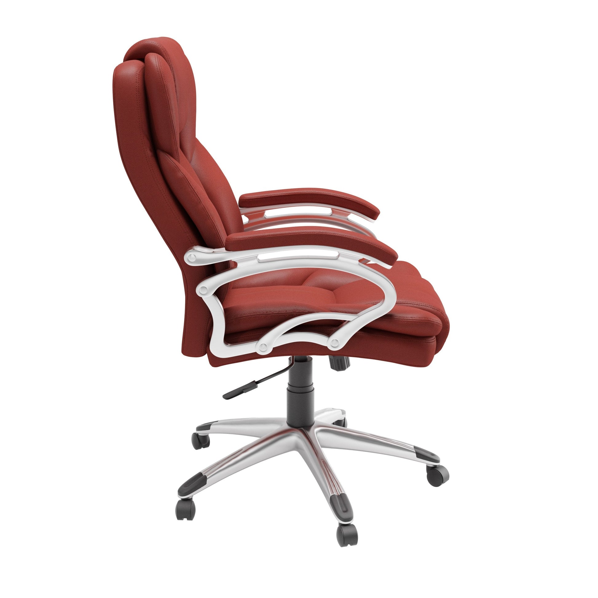 brick red Executive Office Chair Leon Collection product image by CorLiving#color_brick-red