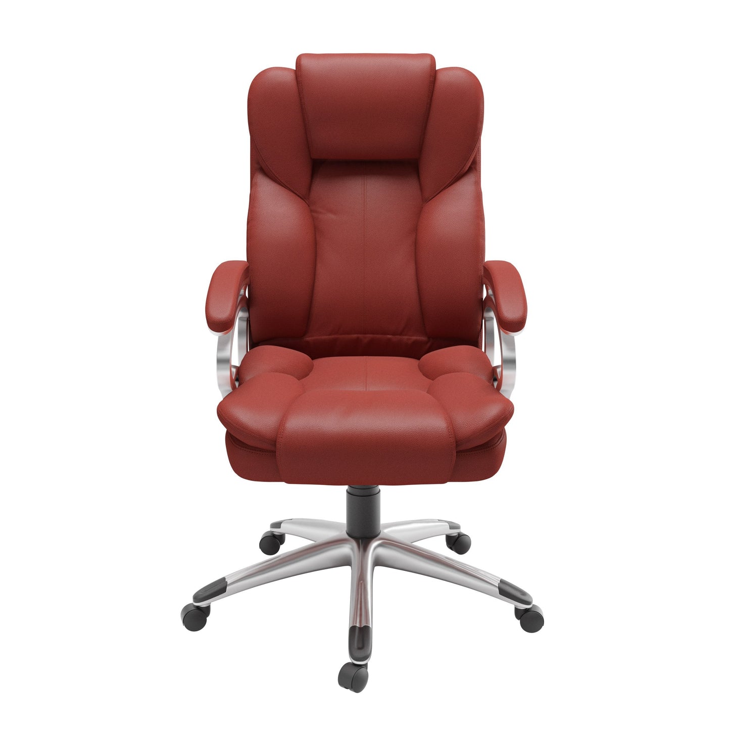 brick red Executive Office Chair Leon Collection product image by CorLiving#color_brick-red