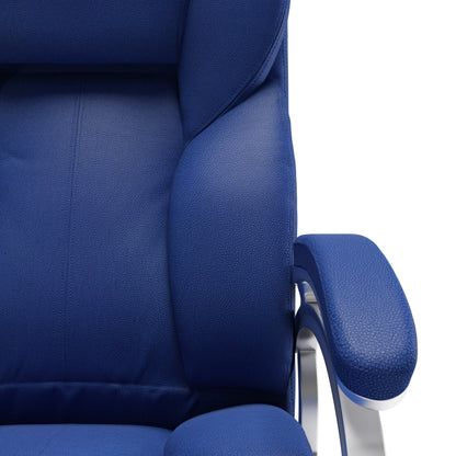 cobalt blue Executive Office Chair Leon Collection detail image by CorLiving#color_cobalt-blue