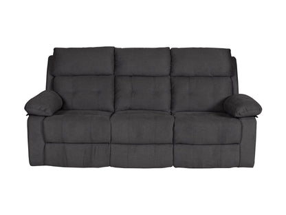 dark grey 3 Seater Recliner Sofa Oren Collection product image by CorLiving#color_dark-grey