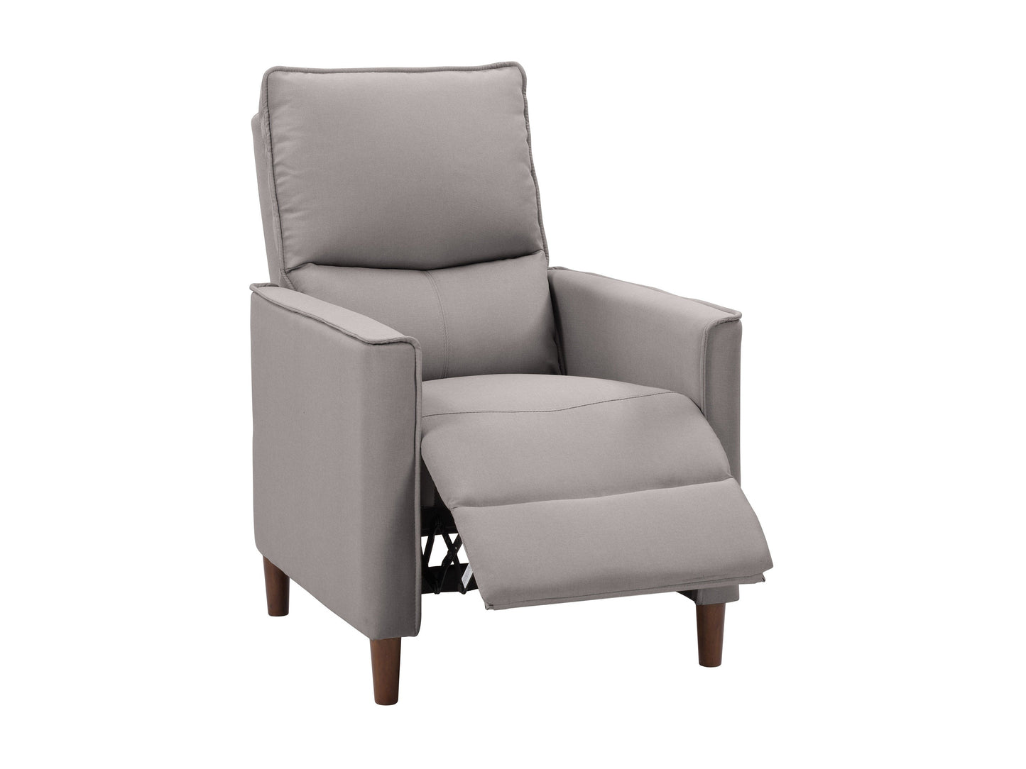 light grey Mid Century Recliner Alder Collection product image by CorLiving#color_light-grey