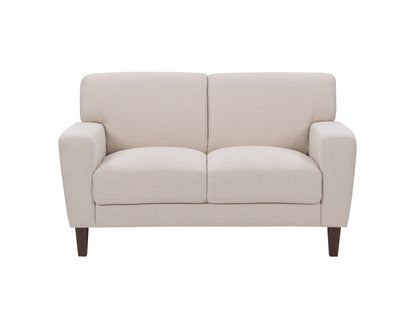beige 2 Seater Sofa Loveseat Ari collection product image by CorLiving#color_beige