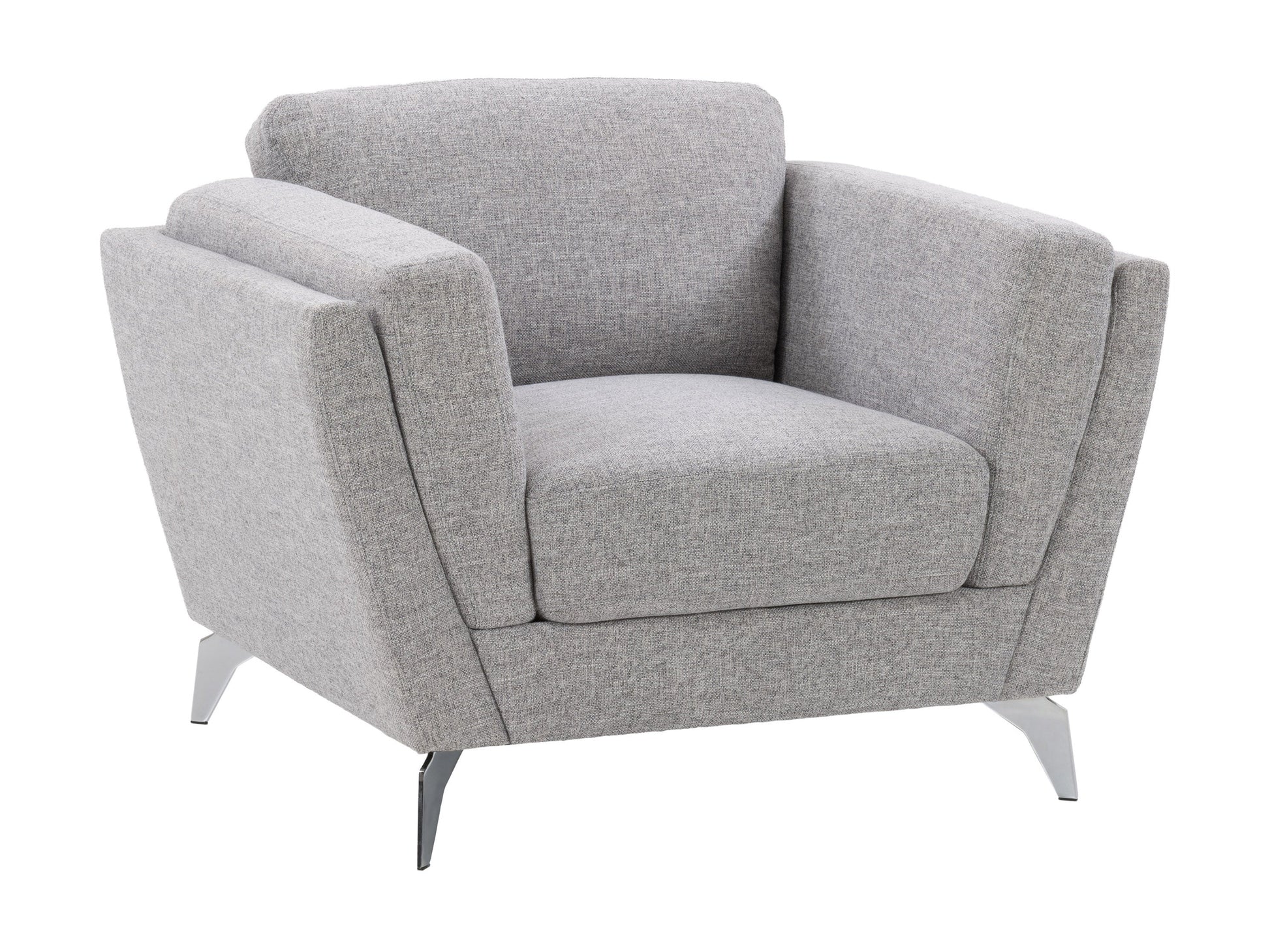 light grey Upholstered Armchair Lansing Collection product image by CorLiving#color_#color_lansing-light-grey