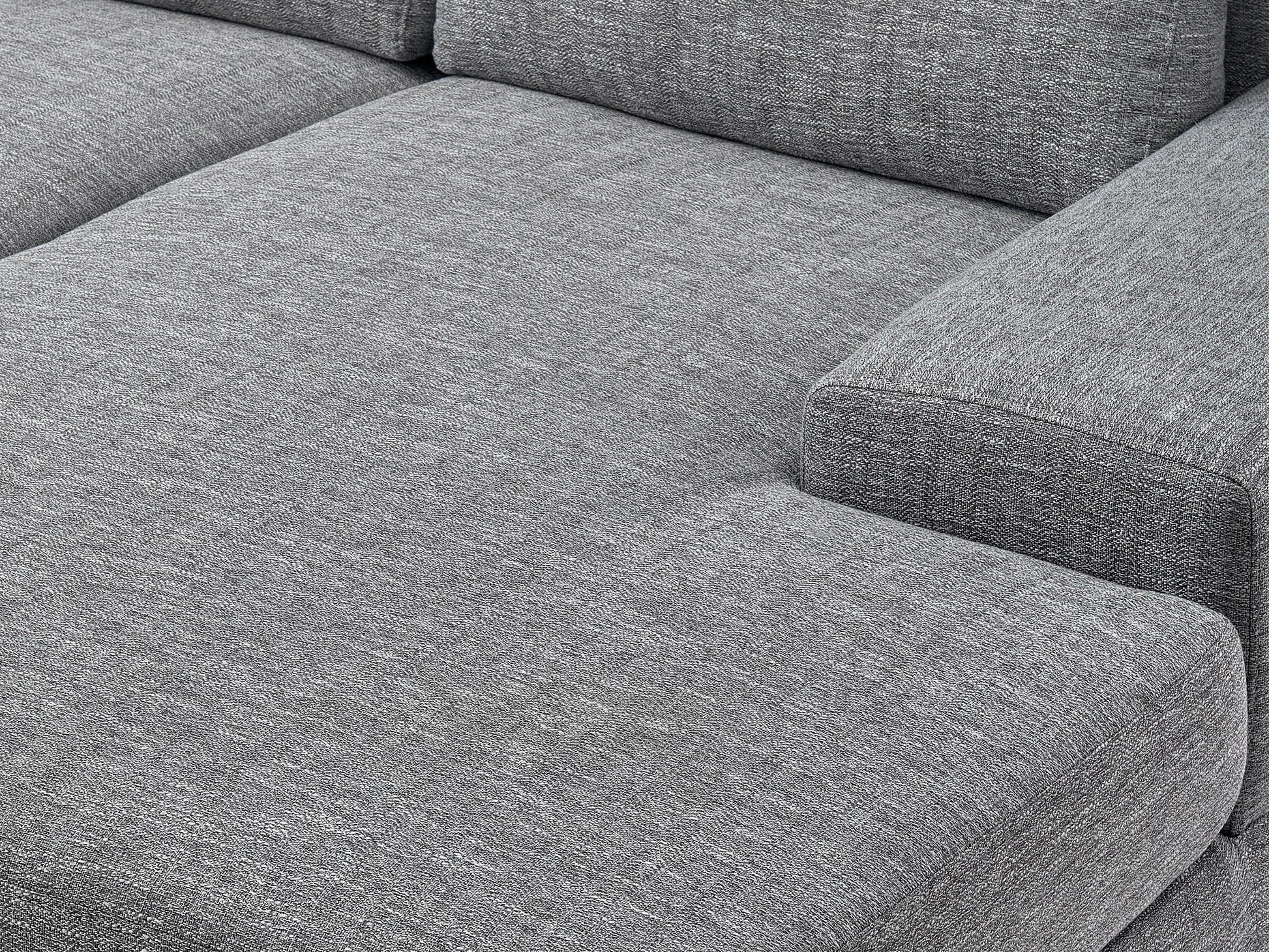 grey Modern Sectional Sofa, Left Facing Ava collection detail image by CorLiving#color_grey