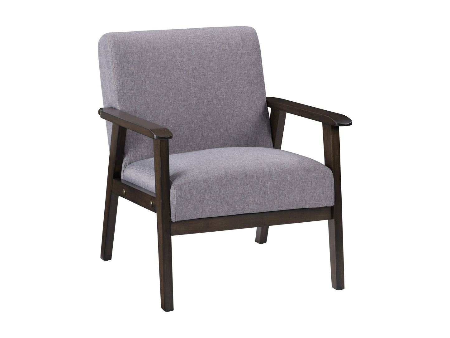 light grey Wood Armchair Greyson Collection product image by CorLiving#color_greyson-grey