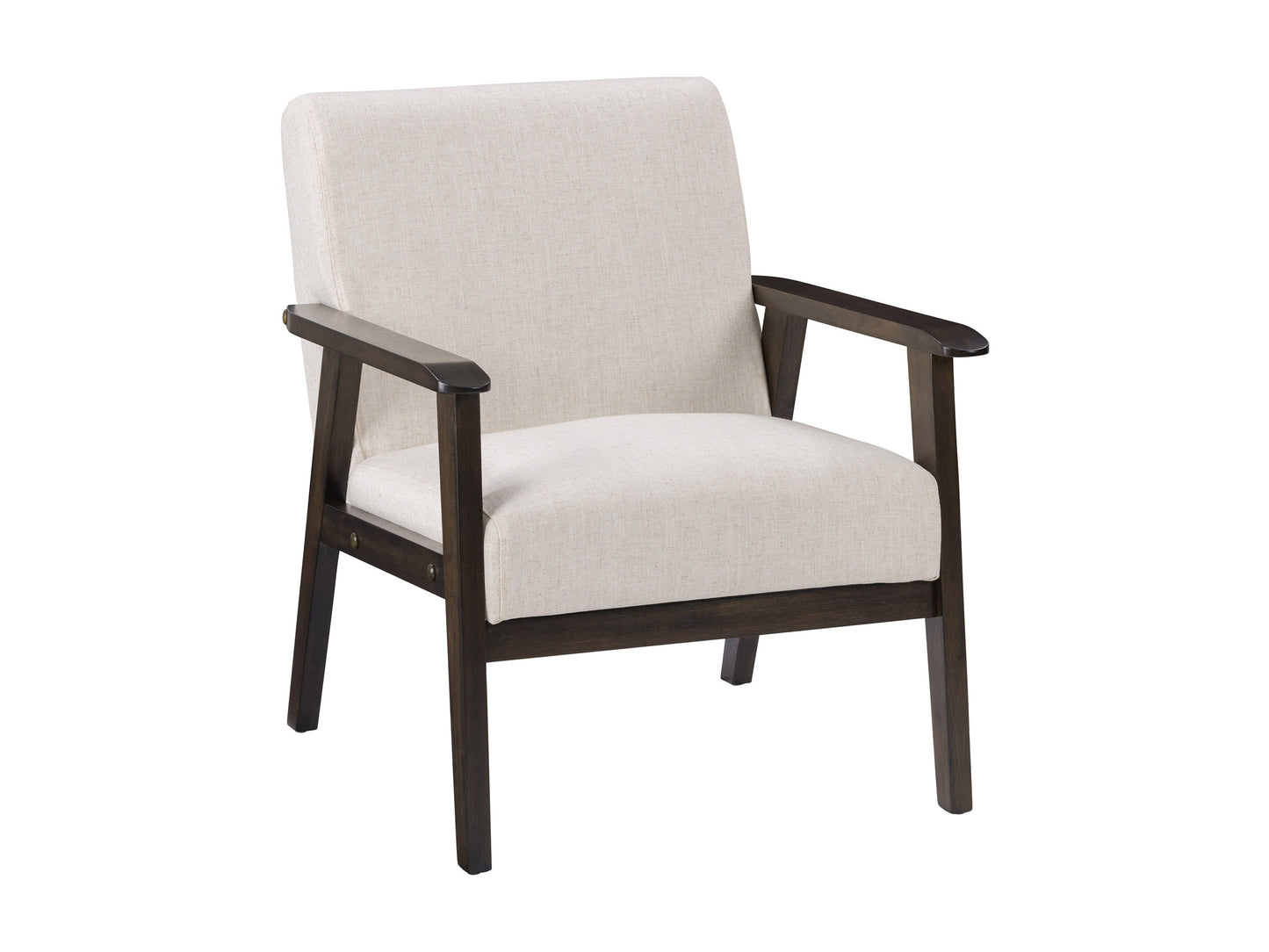 beige Wood Armchair Greyson Collection product image by CorLiving#color_greyson-beige