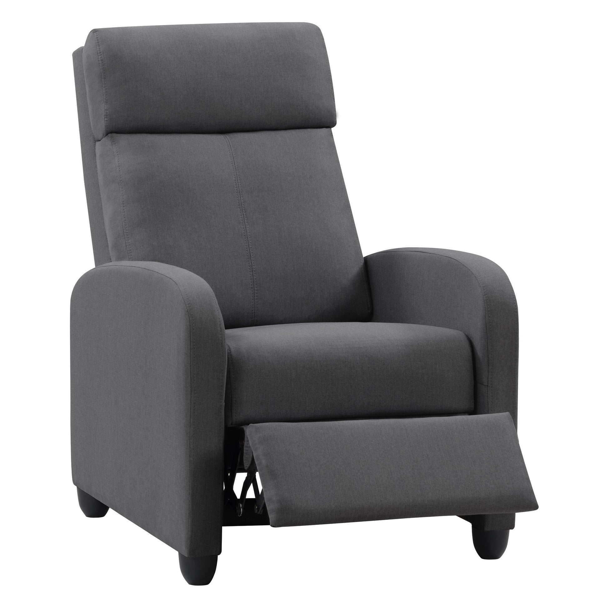 Grey Recliner CorLiving Collection product image by CorLiving#color_dark-grey