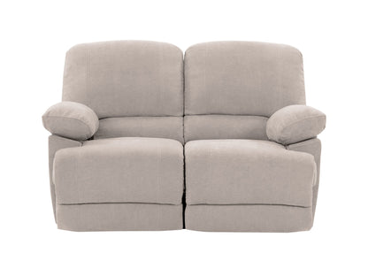 beige Reclining Loveseat Sofa Lea collection product image by CorLiving#color_beige