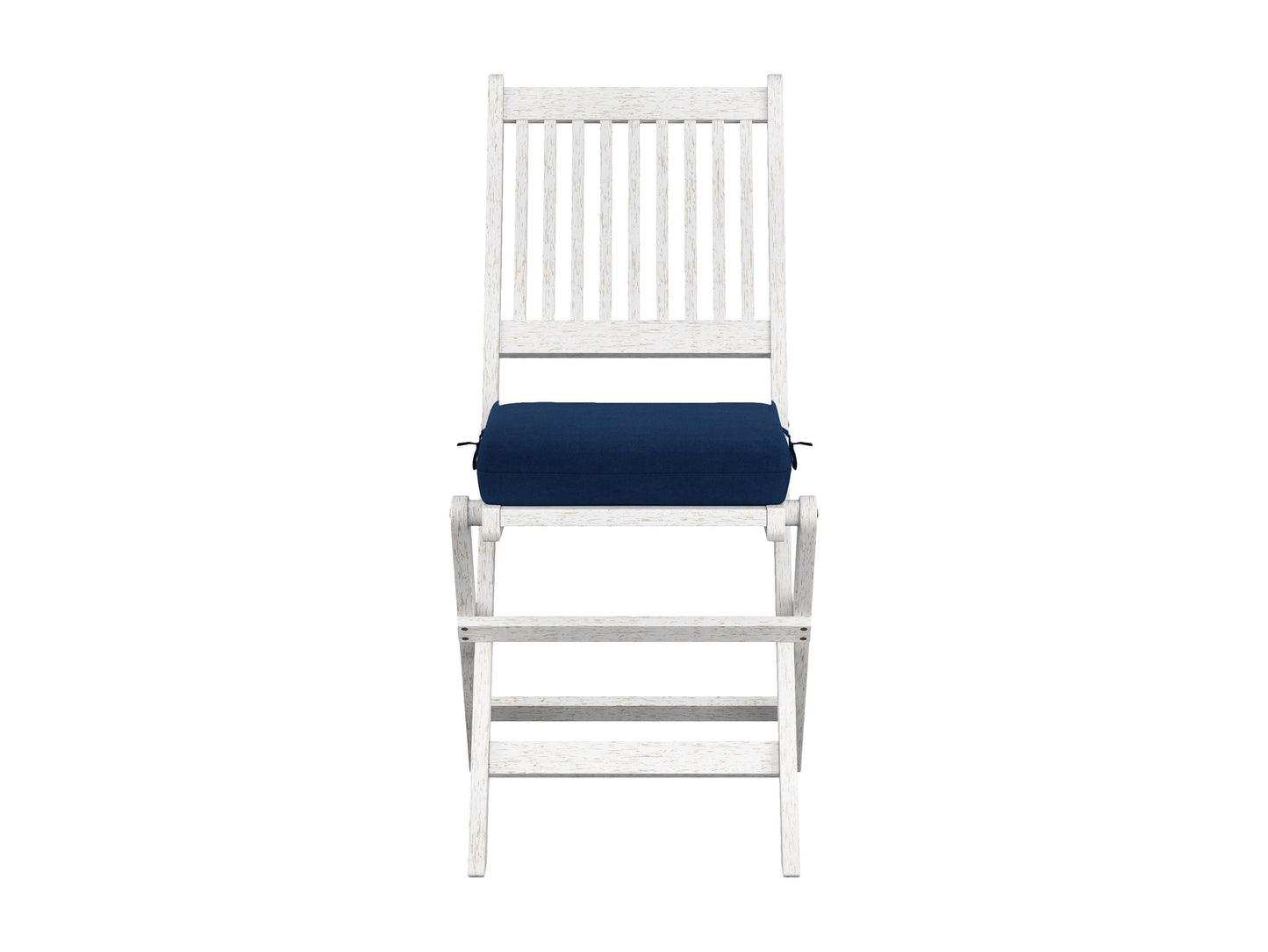 Miramar Washed White Outdoor Wood Folding Chairs, Set of 2 Miramar Collection product image by CorLiving#color_miramar-washed-white