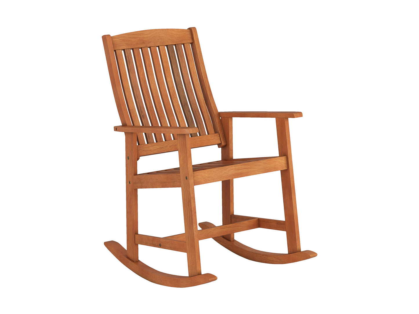 brown Outdoor Rocking Chair Miramar Collection product image by CorLiving#color_miramar-brown