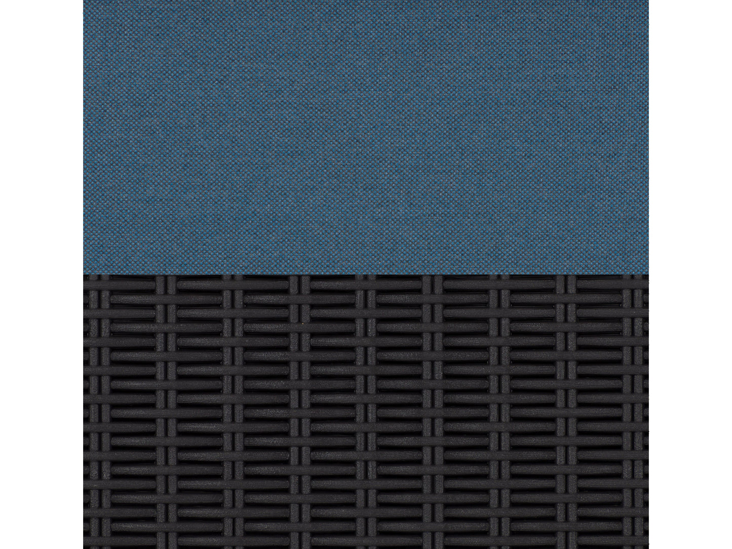 black and blue Patio Recliner and Ottoman Set, 5pc Lake Front Collection detail image by CorLiving#color_black-and-blue