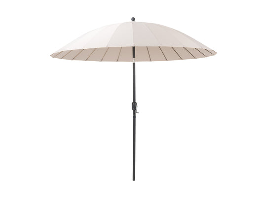 beige parasol umbrella, tilting  Sun Shield Collection product image CorLiving#color_beige